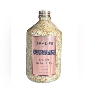 Spa life Lavender Luxury Bath Salts 17.6oz Bottle